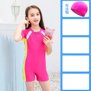 Kids Swimsuit Girl Baby and Infant Kid Cartoon Swimsuit Student Childrens Dress Swimsuit South Korea