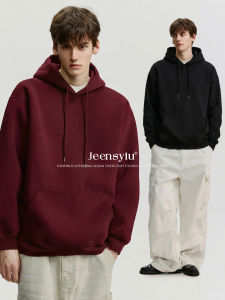 JEENSYIU | Áo hoodie nam mẫu mới mùa xuân chất vải dày dặn dáng rộng