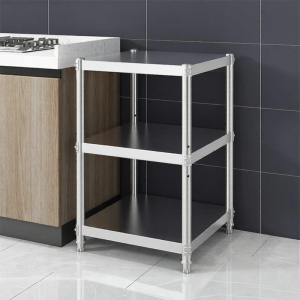 forsso | Three-Tier Square Microwave and Oven Storage Rack