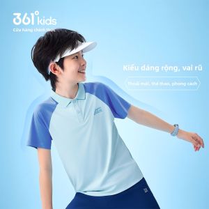 361° | Áo Polo Trẻ Em Thoáng Khí Chống Thấm Mồ Hôi Mới Cho Mùa Hè