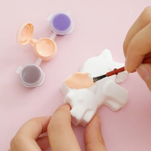 OFM-M385 Mainan Edukasi Anak Alat Lukis Patung Gypsum Motif Animasi Lucu / Paint Gypsum Mainan DIY