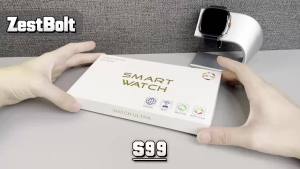 S99 5G Full Netcom Smartwatch Android 13.0 2.4 Inch AMOLED Screen 900W Rotating Camera GPS WiFi NFC Compass Smart Watch for Men