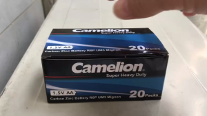 Hộp 40 viên Pin đồng hồ treo tường AA Camelion
