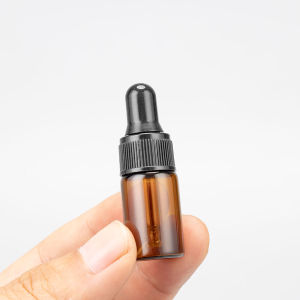 Mini Essential Oil Drop Applicator Bottle 1 Ml2ml3ml Small Capacity Glass Cosmetics Perfume Subpackaging Fire Extinguisher Bottles Mixing Bottle