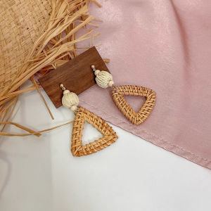 ต่างหูแบบจี้ทรงกลมสไตล์โบฮีเมียน ดีไซน์หรูหรา เครื่องประดับแฟชั่นสำหรับวันหยุดที่ชายหาด เครื่องประดับหูแบบจี้เงินแท้ 925