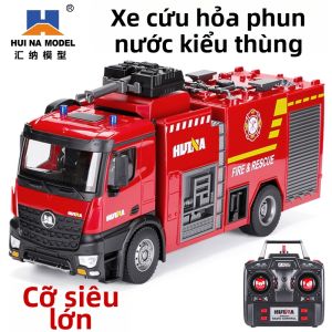 HUI NA | Đồ Chơi Xe Cứu Hỏa Phun Nước Điều Khiển Từ Xa