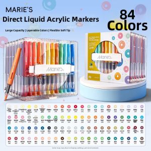 Marie’s | Acrylic Marking Pen for DIY Coloring Soft Tip