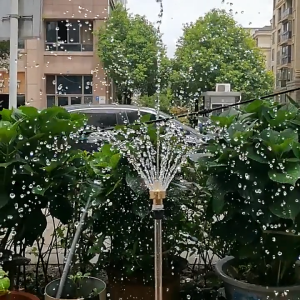 ถูกที่สุด หัวน้ำพุทรง3ชั้น ทองเหลืองหนาแท้ ขนาด 1  1.5 นิ้ว Fountains ตกแต่งสวน บ่อน้ำ อ่างปลา สระน้ำ น้ำพุ และตกแต่งสวน