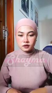 Pashmina Plus Inner 3 in 1 Bisa Bolak Balik / Pashmina Inner / Pashmina Instan