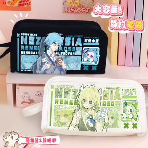 New Multifunctional Pen Bag Small Green Small Blue Small Pink Small Yellow Egg Boy Student Stationery Box Large Capacity