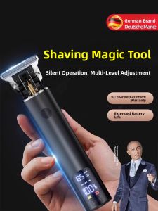 MONLEYTA | German Precision Head Shaving Razor Mens Exclusive Self Haircut Beard Trimmer Integrated Electric Clipper Haircut Machine
