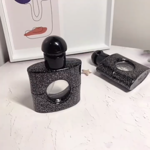 [HCM] Chai chiết nước hoa 30ml (chai rỗng) kiểu Opium thân thủy tinh dày dặn sang trọng vòi xịt phun sương.