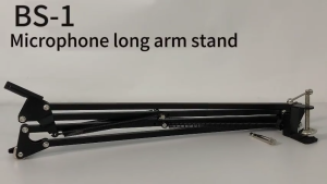 RAYHAYES Microphone Boom Arm Stand Heavy Duty Adjustable Mic Snowball Bracket Cantilever bracket