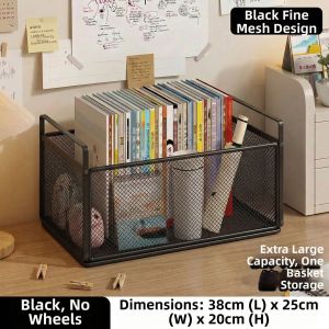 MINGZHIYIFAN | Mobile Storage Box for Books