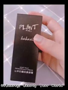 [MALAYSIA READY STOCK] 50ml Plant Kakaxi Lazy Face Primodiale Foundation Cream Goat Milk Makeup Base