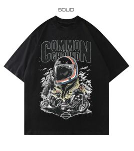 T-shirt Kaos Distro Pria Digital Print Common Ground Premium Tebal 24s