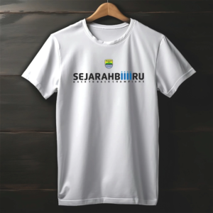Kaos Persib Bandung Champions 2025 Cotton Knitto - T-Shirt Bola DTF Printing Pria Wanita