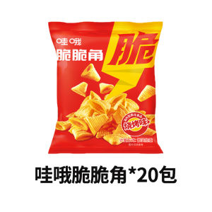 WOW Small Snacks Tiger Tooth Crispy Rice Cracker Popcorn Leisure Snack Store Office Snacks China Mainland Made 20g Bag