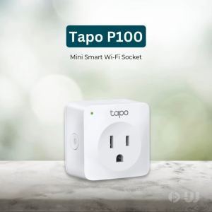 TP-Link Official | Tapo P100 | Mini Smart Home Alexa Voice Command WiFi Outlet Surge Protector Adaptor Plug