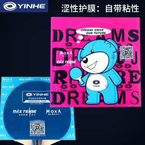 YINHE Table Tennis Racket Protective Film Sticky Non-sticky Ping Pong Bat Protector Table Tennis Paddle Film Bat Accessories