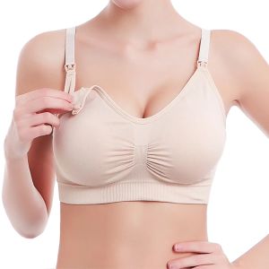 Nursing Bra Women Maternity Bras Pregnancy Clothes Prevent Sagging Breastfeeding Without Bones Breathable Lactancia Feeding Bras