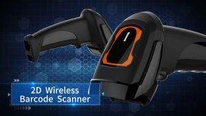 GTCODESTAR x-9301C 2D 2.4G scanner  1D laser Barcode scanner 2D Wireless Scanning USB Barcode Reader Handheld 2.4G QR Code scanner for Supermarket
