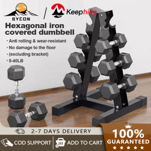 【2PCS】Dumbbell Dumbbell Set Hexagonal Dumbbell Bold Handle Gym Household 5LB/10LB/15LB/20LB/25LB/30LB/35LB/40LB Dumbbell All In One Gym Equipment Fitness Equipment Combination Dumbbell Hex Dumbbell Dumbbells
