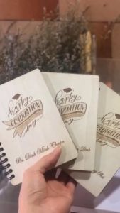 Sổ tay khắc chữ theo yêu cầu - quà tặng tốt nghiệp quà tri ân thầy cô quà sinh nhật ý nghĩa