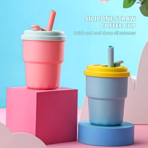 (BPA FREE)Training Cup with Straw Lid Cup for Baby Water Drinking Cup for Kid Sippy Cup Water Cup