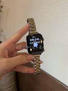 New Slim Stainless Steel Seven Bead Bracelet for Huawei Watch Fit3/4 Breathable Waterproof Summer High End Small Waist