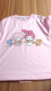 Baju Atasan Anak Perempuan Lucu Import 1 - 10 Tahun Gambar Melody - Hypelane Kids - DTF