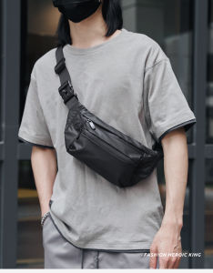 Moyyi Túi Đeo Nam Túi đeo chéo cho nam giới khóa túi có khoá kéo chống thấm nước Chống Trộm đường phố vai đa năng thời trang du lịch di động thể thao ngoài trời