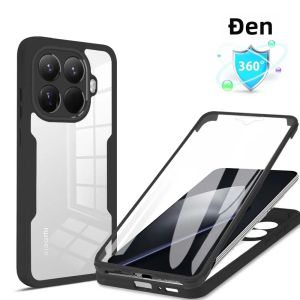 360 °   Ốp Lưng Bảo Vệ Toàn Màn Hình Cho Xiaomi Mi Series - Ốp Điện Thoại Nhựa Acrylic Chống Sốc Cho 17T 15T 14T 13T 12T Pro Max