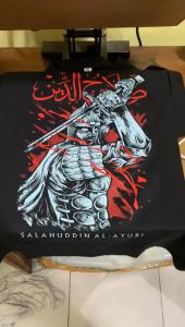 Premium Distro kaos dakwah lengan panjang hitam pria & wanita katun 30s dan 24s