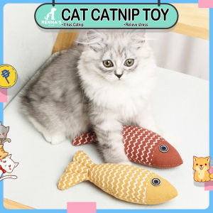 Rennas Catnip Toy For Cats Fish Toy for Cat Interactive Toy Chew Toy Cat Teaser Toy Cat Supplies