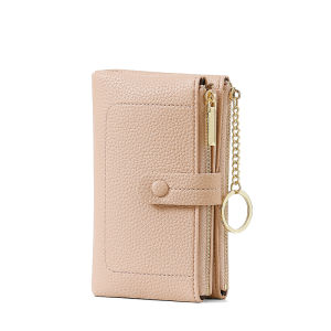 Medium Size Womens Wallet Large Capacity Dual Functionality Unique Design High-End Feeling Document Bag Multi-Card Holder Wallet