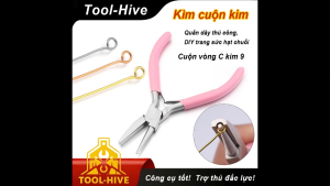 Kìm cuộn kim lõm tròn mini dụng cụ quấn dây thủ công DIY làm trang sức cuộn vòng C kim 9 chính xác
