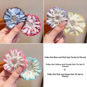 Korean Style Daisy Damage-Free Hair Ties