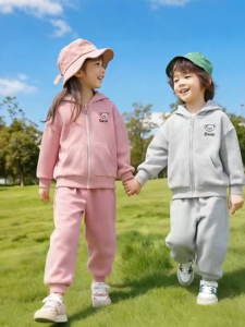 【พร้อมส่งจากกรุงเทพ】🚀ชุดฮู้ดเด็ก ชุดสปอร์ตเด็ก เสื้อฮู้ดแบบมีซิป กางเกงขายาว ผ้าฝ้ายนุ่มอุ่น 3-12ปี