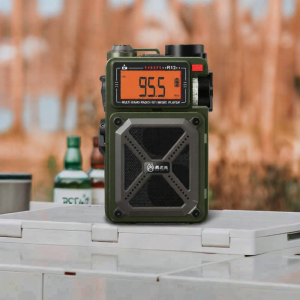 BAOZOUTU | Emergency Radio Flashlight Solar Charging Hand-crank
