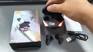 Tai Nghe Bluetooth X15 Gaming LED RGB Thiết Kế Độc Lạ  Cá Tính  Âm Thanh Vòm 9D Độ Trễ Thấp Pin Trâu