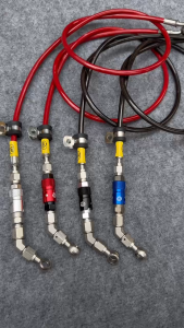 Dây dầu Hel Inox 304 + ngắc dầu Bremb Gp 2025 Chính Hãng