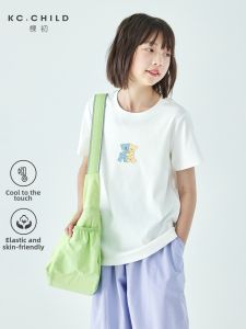 KECHU | Cute Bear Print T-Shirt Cool Cotton Spandex