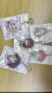 Bandai | Bộ Móc Khóa Acrylic Anime 55MM Hình Gia Đình Tachibana - Yuzuhiko Mikan Jin Midori Phụ Kiện Anime Dễ Thương Dành Cho Người Sưu Tầm