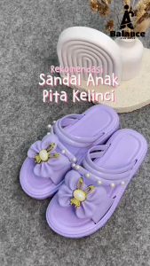 Air-Balance Sandal Slop Anak Perempuan Cantik Sendal Empuk Anak Anti Licin Eva Tidak Berbau 808A-B