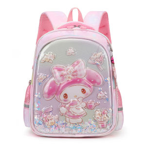 Princess Elsa 3D Backpack Beautiful Childrens Bookbag for Girls Kindergarten Small Class Cute Underwater Mermaid Design