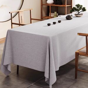 WUYINLIANGPIN | Luxury Zen Matte Finish Tablecloth No-Wash Waterproof