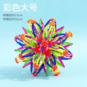 Magic Expandable Ball Đồ Chơi Sáng Đèn Đồ Chơi Trẻ Em Đồ Chơi Trẻ Em Từ 1 Đến 3 Tuổi Đồ Chơi Thay Đổi Màu Sắc Đồ Chơi Trẻ Em