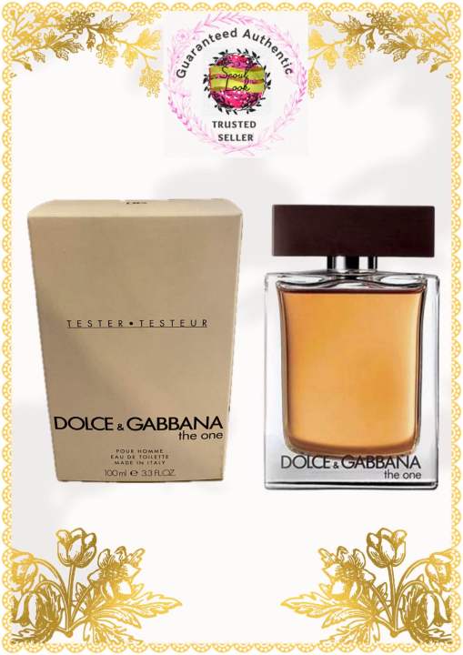 Dolce Gabbana D&G The One EDT 100ml for Men (Tester with Cap