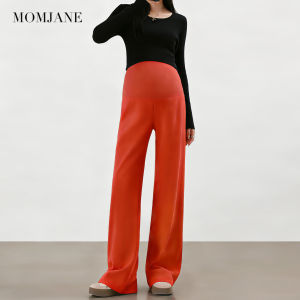 Mom Jane | Elastic Waist Flared Trousers for Pregnant